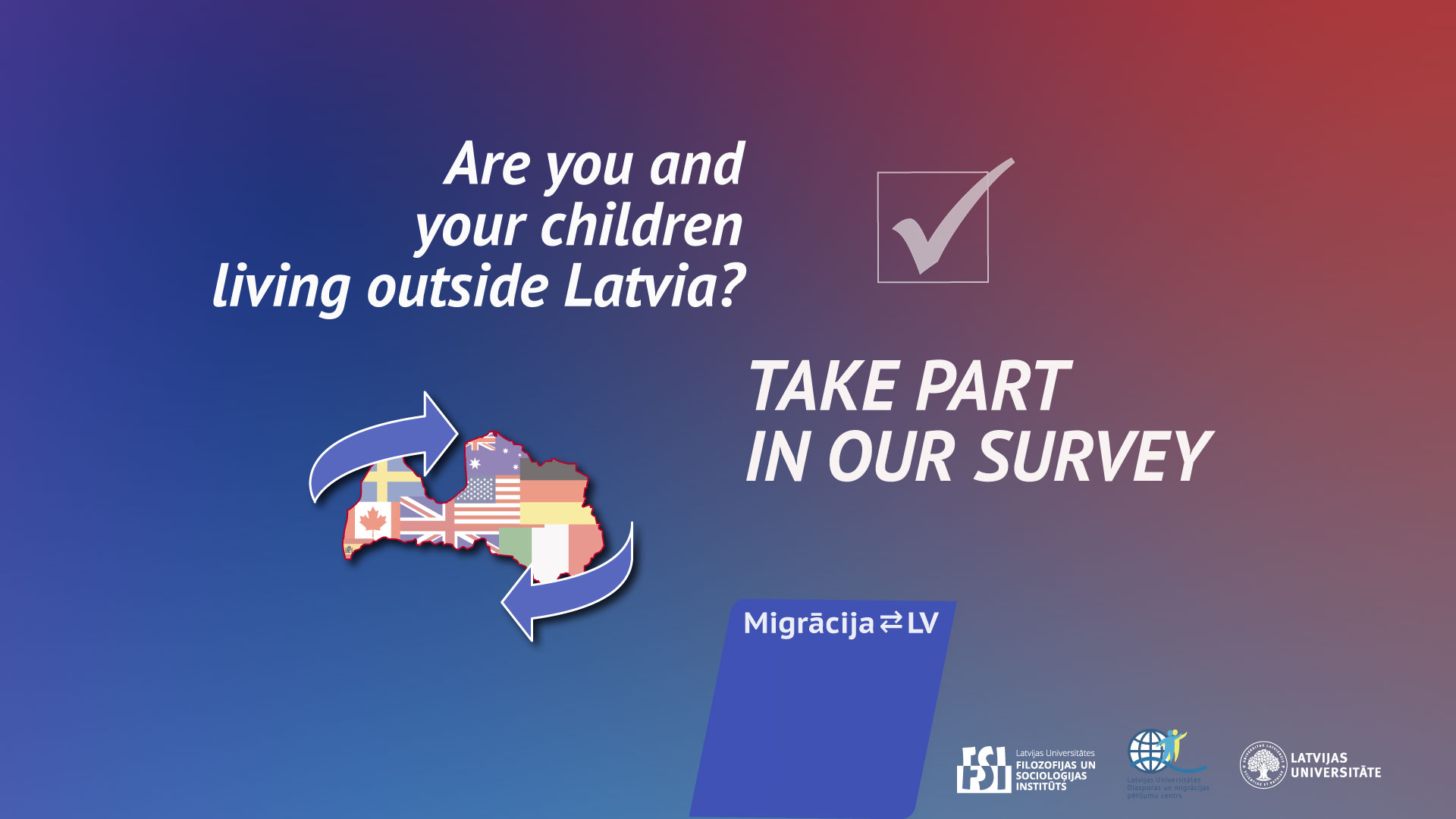 Invitation to the survey of Latvian parents living abroad